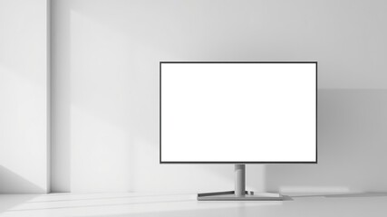 Modern TV Screen Mockup for Design Presentation
