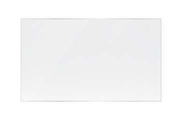 Transparent Glass plate background. Realistic screen glass, window effect with flare, clear glass showcase, glossy plastic glare frame, acrylic with glares and light, plexiglas, 3d.