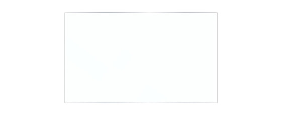 Transparent Glass plate background. Realistic screen glass, window effect with flare, clear glass showcase, glossy plastic glare frame, acrylic with glares and light, plexiglas, 3d.