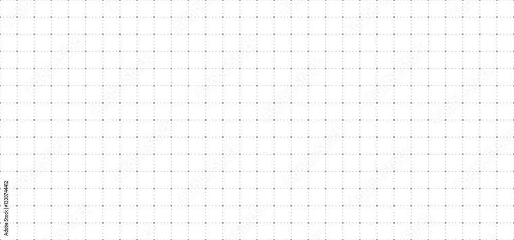Aufkleber coordinating grid background. seamless gray grid pattern with dots and squares, creating geometric d