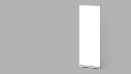 Vertical Banner Mockup - Blank Space for Design
