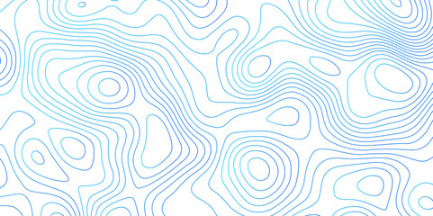 Topographic map background with geographic grid for hiking and mountain sport. modern design with white background and colorful wave line. topographic contour lines vector map seamless pattern vector.