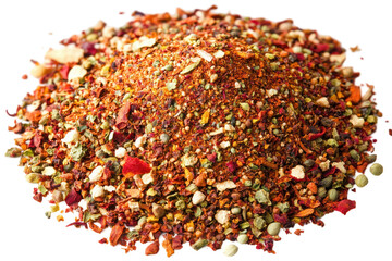 Colorful Spice Blend Pile with Herbs and Seasonings