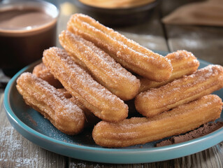 Spanish Natillas with a Cinnamon Stick Garnish – A creamy Spanish natillas custard infused with vanilla and topped with a cinnamon stick, served in a traditional clay bowl.