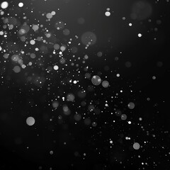 Fototapeta premium Elegant bokeh effect with soft white lights