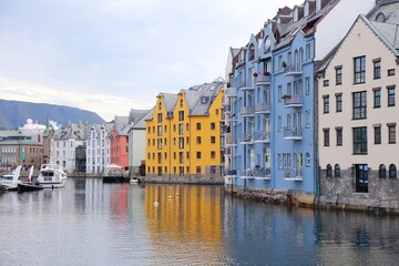 Old Alesund city, Norway