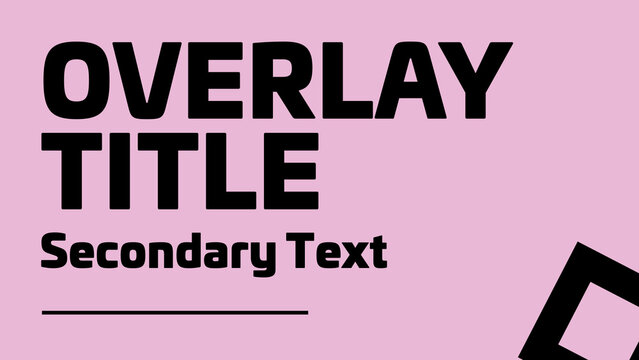 Kinetic Letters Showcase 05