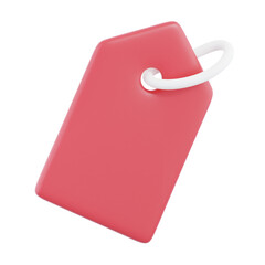 3d discount tag icon 3d illustration