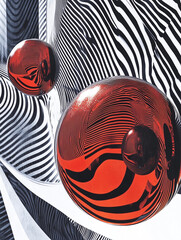 3d shapes abstract 