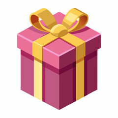 gift box isolated on white