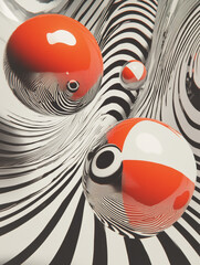3d shapes abstract 