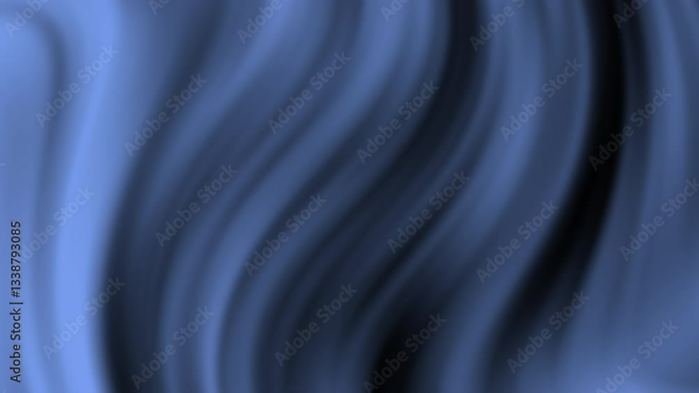 Poster a smooth, wavy texture in various shades of blue, creating a flowing and serene visual effect.