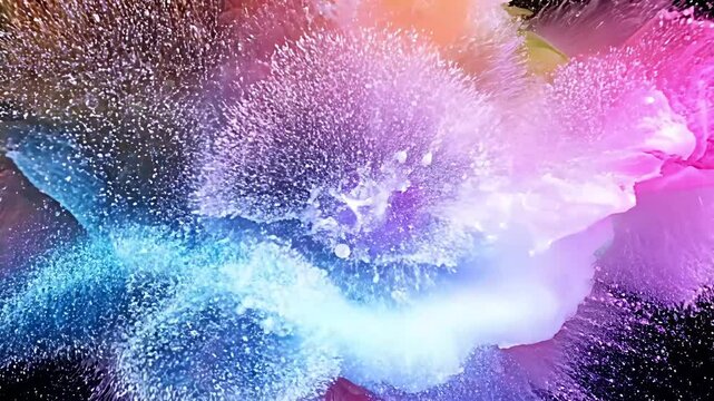 A lively burst of colors, adding excitement and creativity to videos.