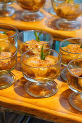 Traditional Ramadan snacks, captured on March 17, 2025. A delicious assortment of sweet and savory treats, perfect for iftar and suhoor