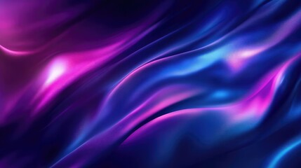 Obraz premium Abstract Purple and Blue Glowing Waves Background Texture