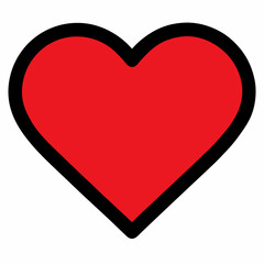 red heart icon