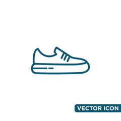 Simple Shoes Icon Design Template 