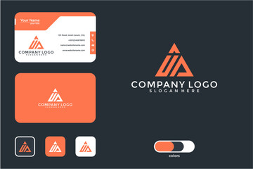 Corporate Branding Kit Design With Pixel Art Logo and Business Cards