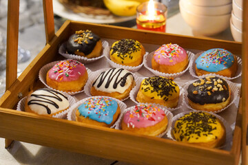 Traditional Indonesian Ramadan cake, captured on March 17, 2025. This sweet and fluffy treat is perfect for iftar, featuring rich flavors and a soft texture