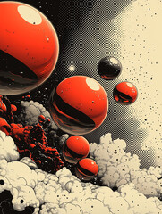 3d shapes abstract 