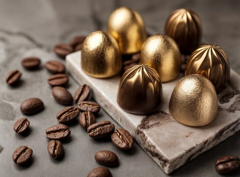 generative image Sweets candy chocolate cocoa coffee chocolate paste dessert coffee beans background desktop wallpaper coffee shop cafe menu hot chocolate