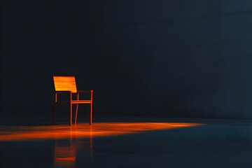 A lonely chair