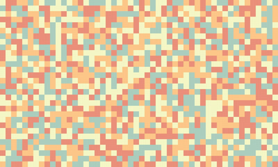 Abstract pixel art background.  Warm, earthy tones create a calming, textured effect. Ideal for website banners, social media posts, or textile designs.