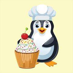 A superhero penguin 