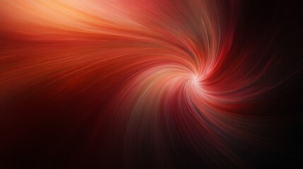 Dynamic red and orange swirling abstract art with light effects