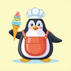 A superhero penguin 
