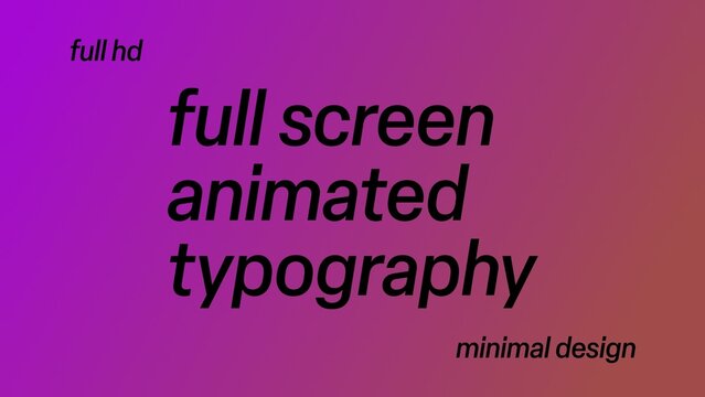 Full Screen Title 02