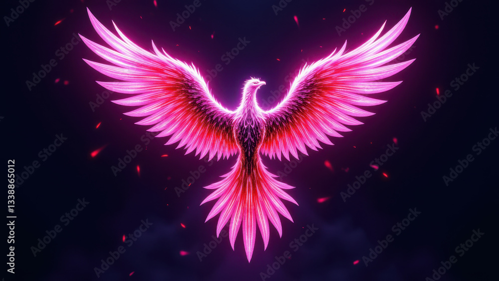 Poster cyberspace eagle symbolizing security and vigilance in technology sectors like devops and kubernetes