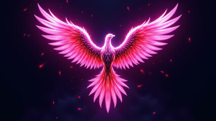 Cyberspace eagle symbolizing security and vigilance in technology sectors like DevOps and Kubernetes.