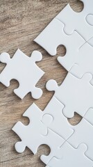 Obraz premium jigsaw puzzle piece