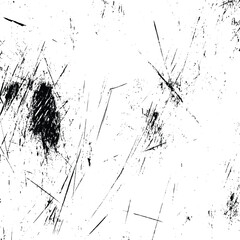grunge texture grainy scratched and stained overlay texture, old and distressed grainy dot scratched texture, The black and white surface is covered with scratches and grainy overlay grunge effects.