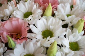 Vibrant Floral Arrangement with Daisies and Buds