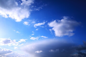 Obraz premium 雲の競演