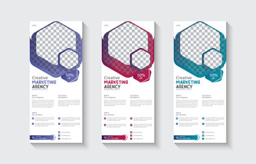 Corporate Roll-Up Banner Design pull-up banner and x banner,