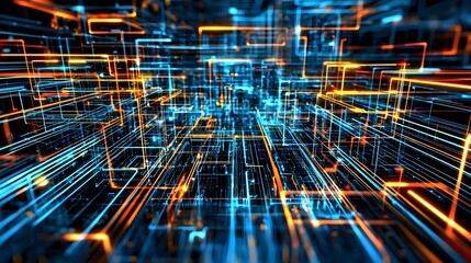 Futuristic AI Powered E Commerce Automation with Seamless Digital Shopping Robotic Order Fulfillment