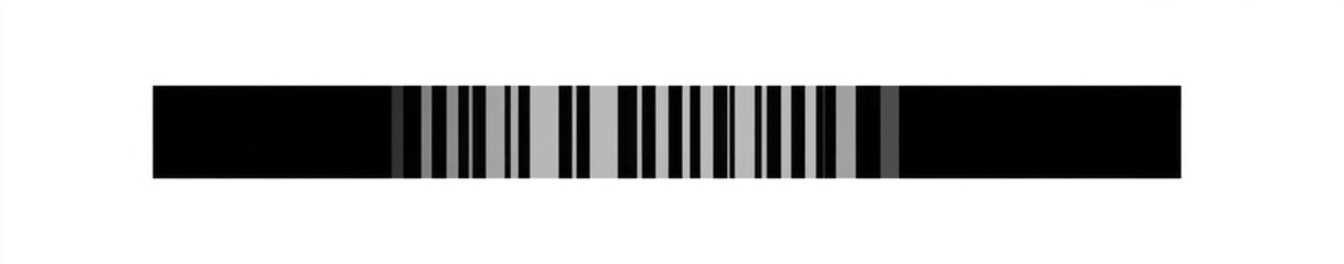 Obraz premium Barcode with black lines 