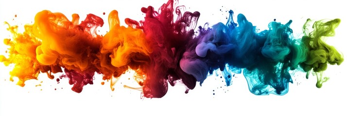 A creatively designed banner for social media, showcasing a gradient pastel color gradient, ideal for presentations, wallpapers, text placement, and abstract geometric fashion, using modern