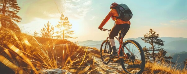Outdoor Cycling Adventure: Embrace the thrill of cycling and enjoy the fresh air.