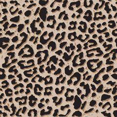 Leopard skin pattern