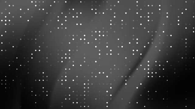 black gray gradient Closeup of a dark gray fabric with a white polka dot pattern. Suitable for backgrounds, textiles, fashion designs, and surface patterns.