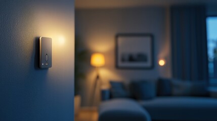 Smart light switch: Smart light switches enable remote lighting control.