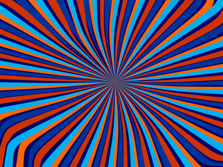 Fototapeta premium Retro abstract background vector, vintage geometric lines design, simple colorful lines classic grunge wallpaper.