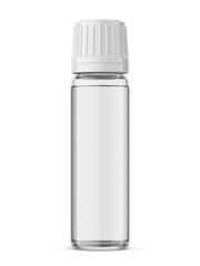 Vial bottle mockup
