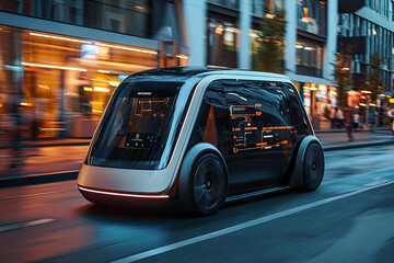 The Future of Mobility: Autonomous Car in Motion