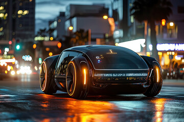 The Future of Mobility: Autonomous Car in Motion