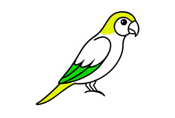 parrot on a branch